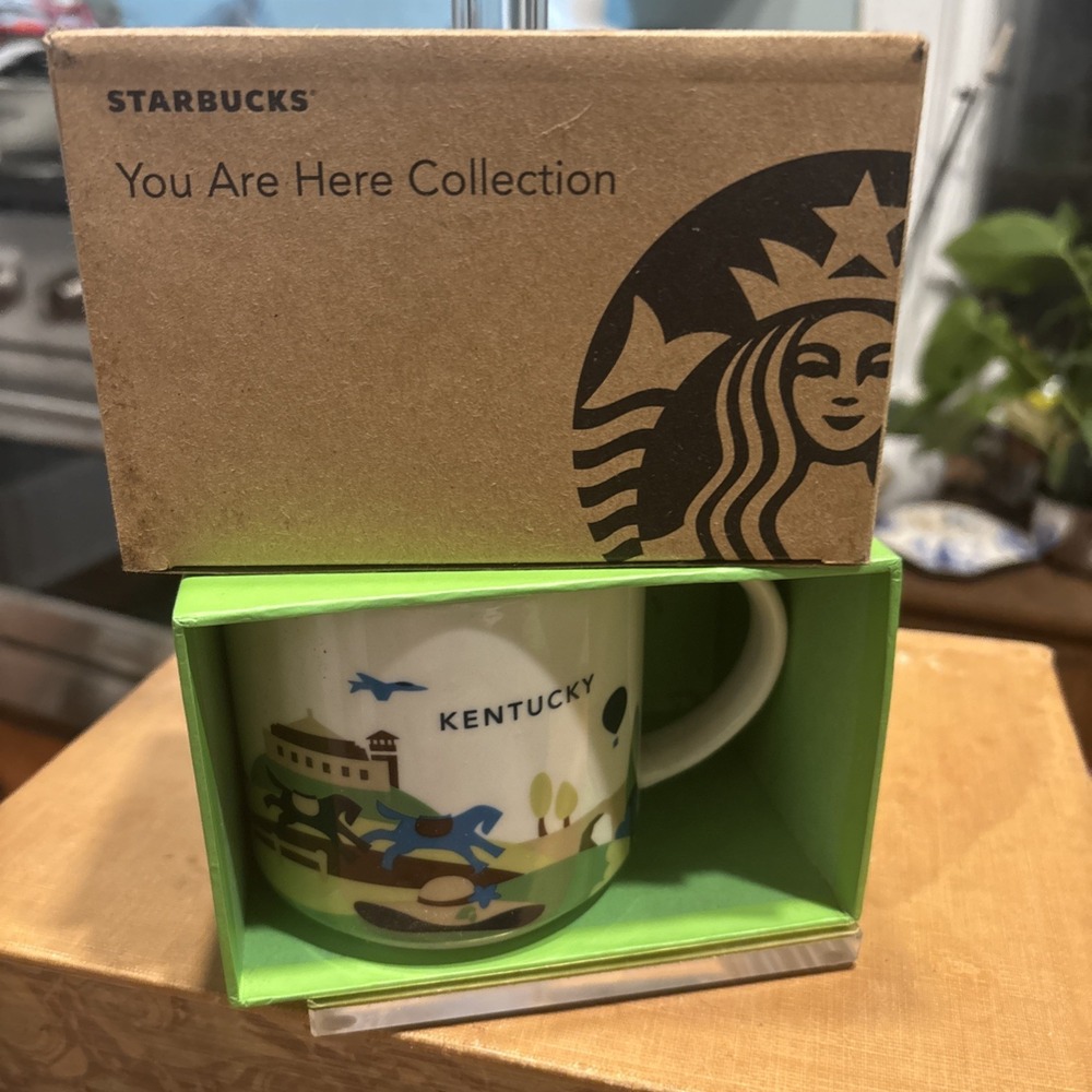 Starbucks "You Are Here" Series Collector's Mug With Box Kentucky